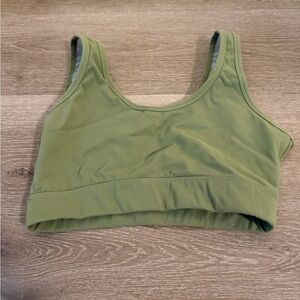 Green NVGTN Sports Bra